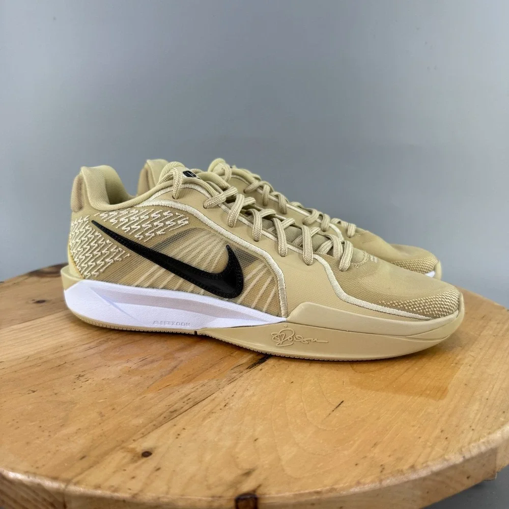 Womens 10.5 / Mens 9 - Nike Sabrina 2 TB Promo 'Team Gold' Basketball Shoes